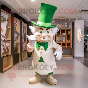 White Leprechaun Hat...