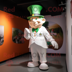 White Leprechaun Hat...