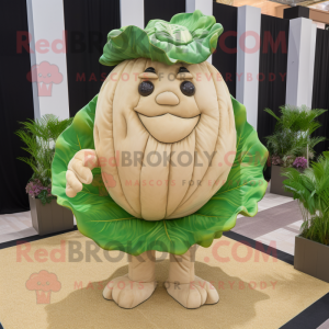 Tan Cabbage mascotte...