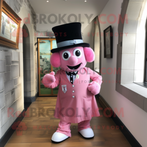 Pink Irish Castle mascotte...