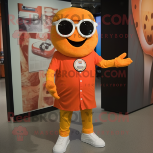 Orange Pizza mascotte...