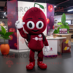 Maroon Cherry mascotte...