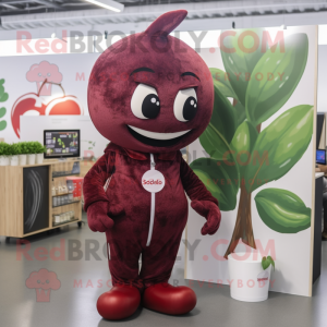 Maroon Cherry mascotte...