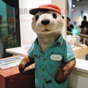  Otter maskot kostume...