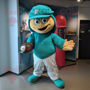 Teal Baseball Glove...