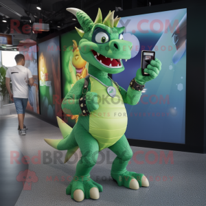 Green Dragon mascotte...