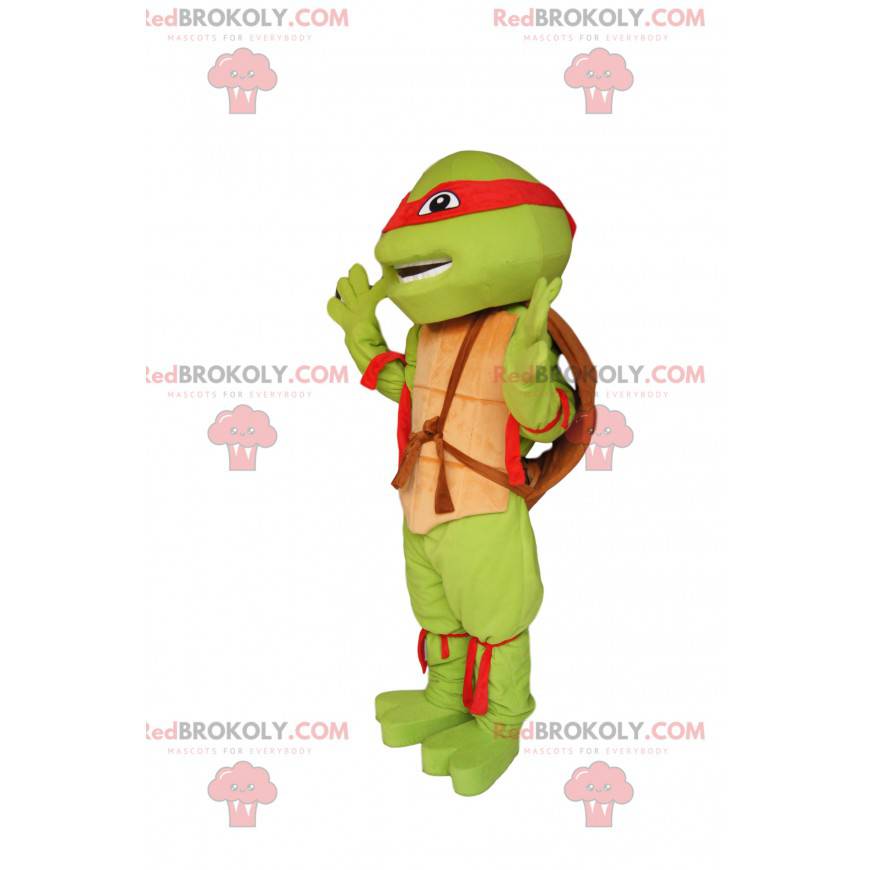 Mascota de Rafael - ¡la fabulosa tortuga Ninja! - Redbrokoly.com