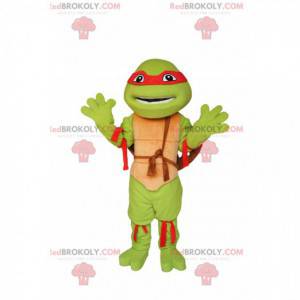 Mascota de Rafael - ¡la fabulosa tortuga Ninja! - Redbrokoly.com