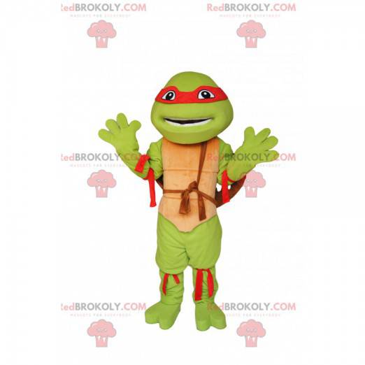 Mascota de Rafael - ¡la fabulosa tortuga Ninja! - Redbrokoly.com