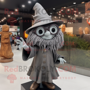 Gray Witch S Hat mascotte...