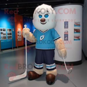  Ice Hockey Stick maskot...