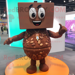 Brown-Candy-Box Maskottchen...