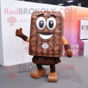 Brun Candy Box maskot...