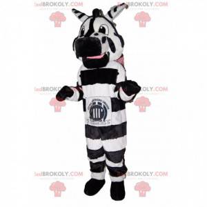 Mascotte zebra incredibile e divertente. - Redbrokoly.com