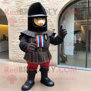 Black Swiss Guard mascotte...