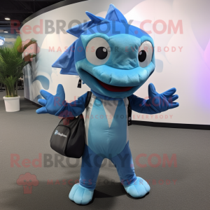 Cyan Barracuda mascotte...