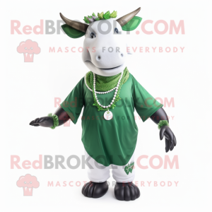 Forest Green Zebu maskot...