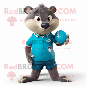 Cyan Mongoose mascotte...