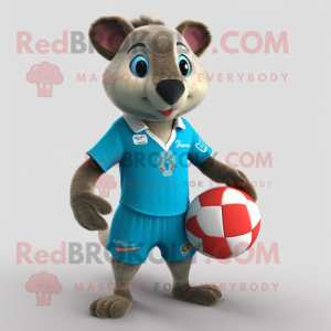 Cyan Mongoose mascotte...