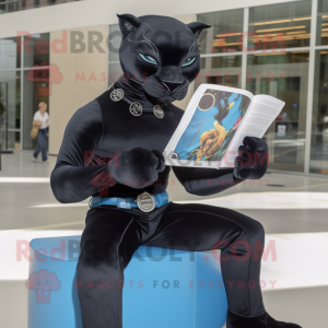 Black Panther Maskottchen...