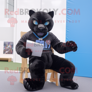 Black Panther maskot kostym...