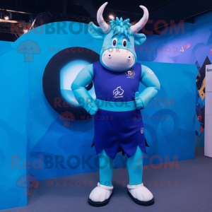 Blue Bull maskot kostume...