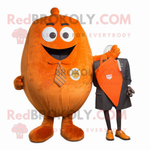Roest Oranje mascotte...