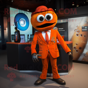 Roest Oranje mascotte...