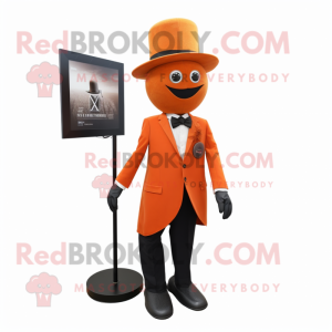 Roest Oranje mascotte...