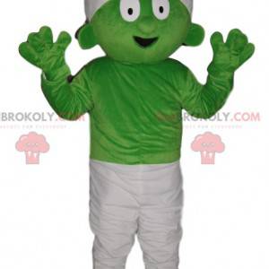 Mascotte schtroumph verde molto comica - Redbrokoly.com