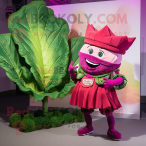 Magenta Cabbage Leaf...