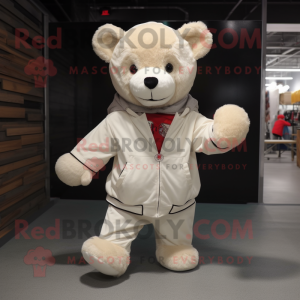 Disfraz de mascota de oso...
