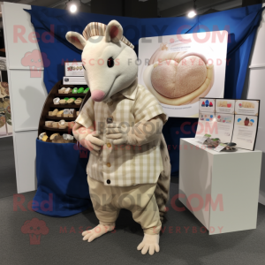 Crème Armadillo mascotte...