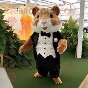 Rust Hamster maskot kostume...