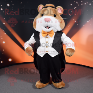 Rost Hamster maskot kostym...