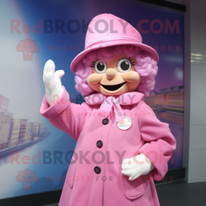  Pink Maskottchen...