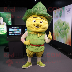 Yellow Cabbage mascotte...