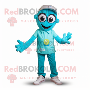 Turquoise Aglet mascotte...