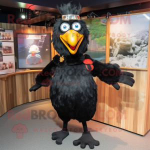 Black Hens maskot drakt...