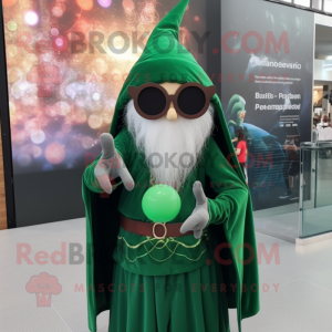 Forest Green Wizard maskot...