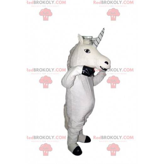 Mascotte unicorno bianco. Costume da unicorno - Redbrokoly.com