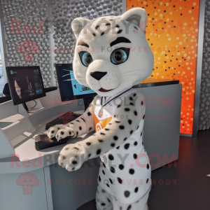 Silver Cheetah mascotte...