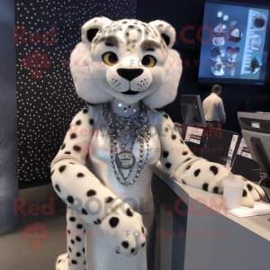 Silver Cheetah mascotte...