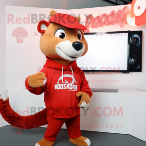 Red Mongoose mascotte...