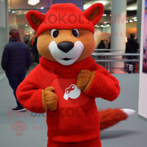 Red Mongoose mascotte...