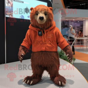 Rust Sloth Bear personagem...