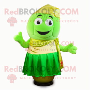 Limonkowo zielony garnek...