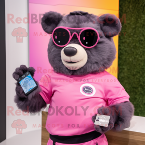 Rosa glasögonbjörn...