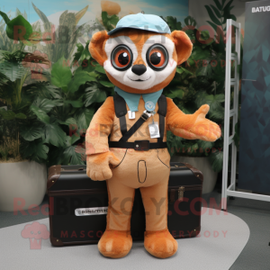 Peach Lemur mascotte...