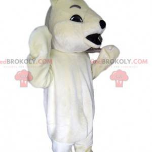 Mascote do urso polar. Fantasia de urso polar - Redbrokoly.com